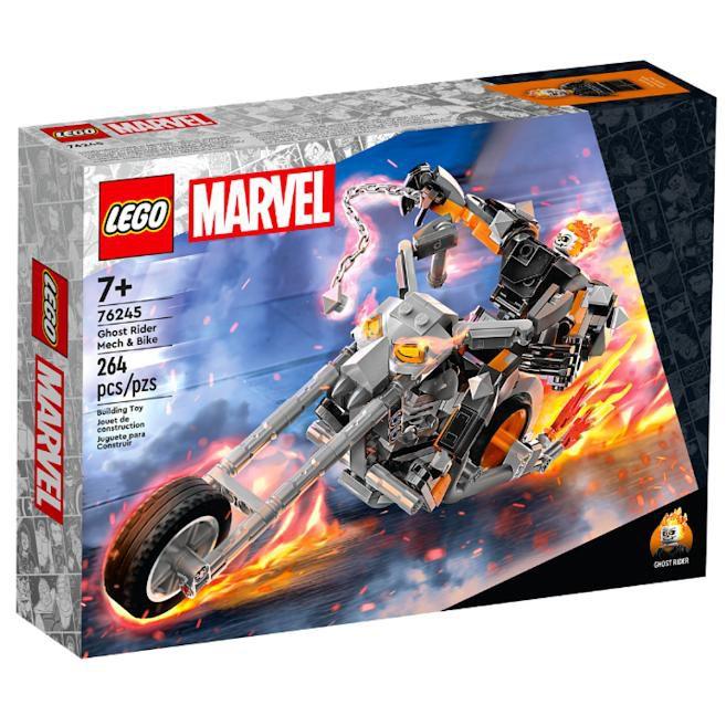 ♡ m様 ♡ 76245 Lego Marvel - Robô Motoqueiro Fantasma e Motocicleta